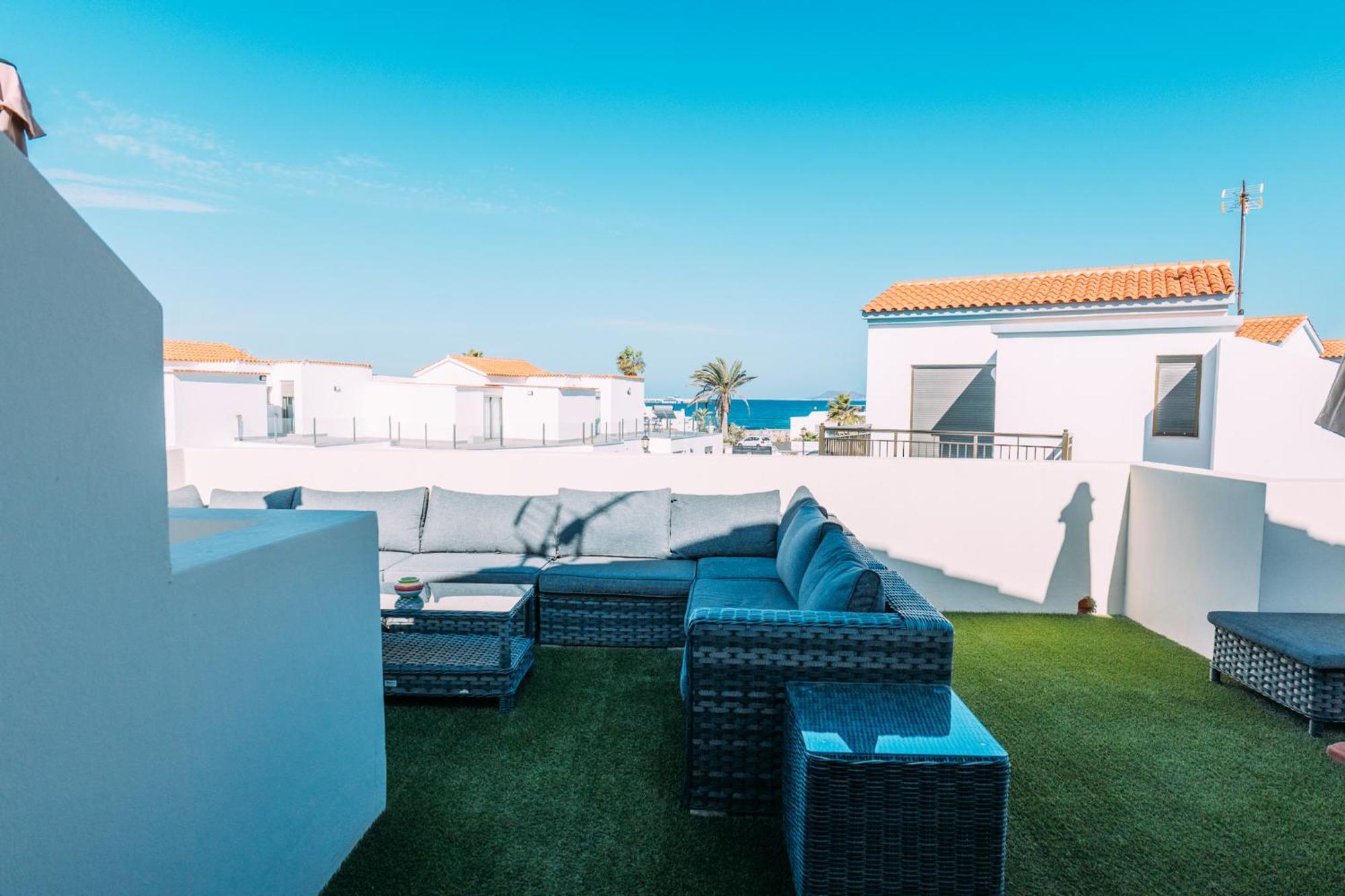 Paradise Beach House: Piscina Privada, Playa 100M Corralejo Exterior photo