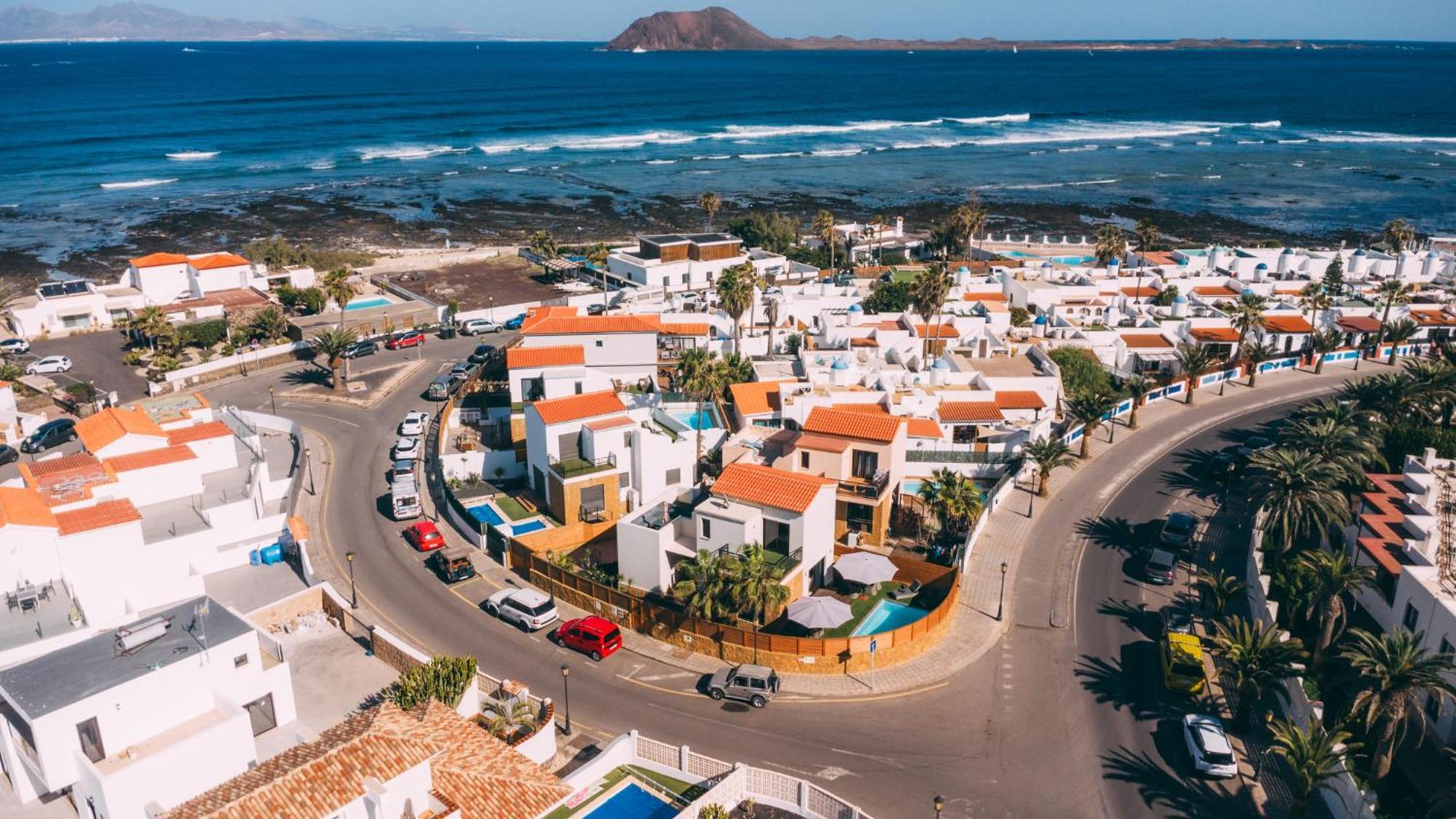 Paradise Beach House: Piscina Privada, Playa 100M Corralejo Exterior photo