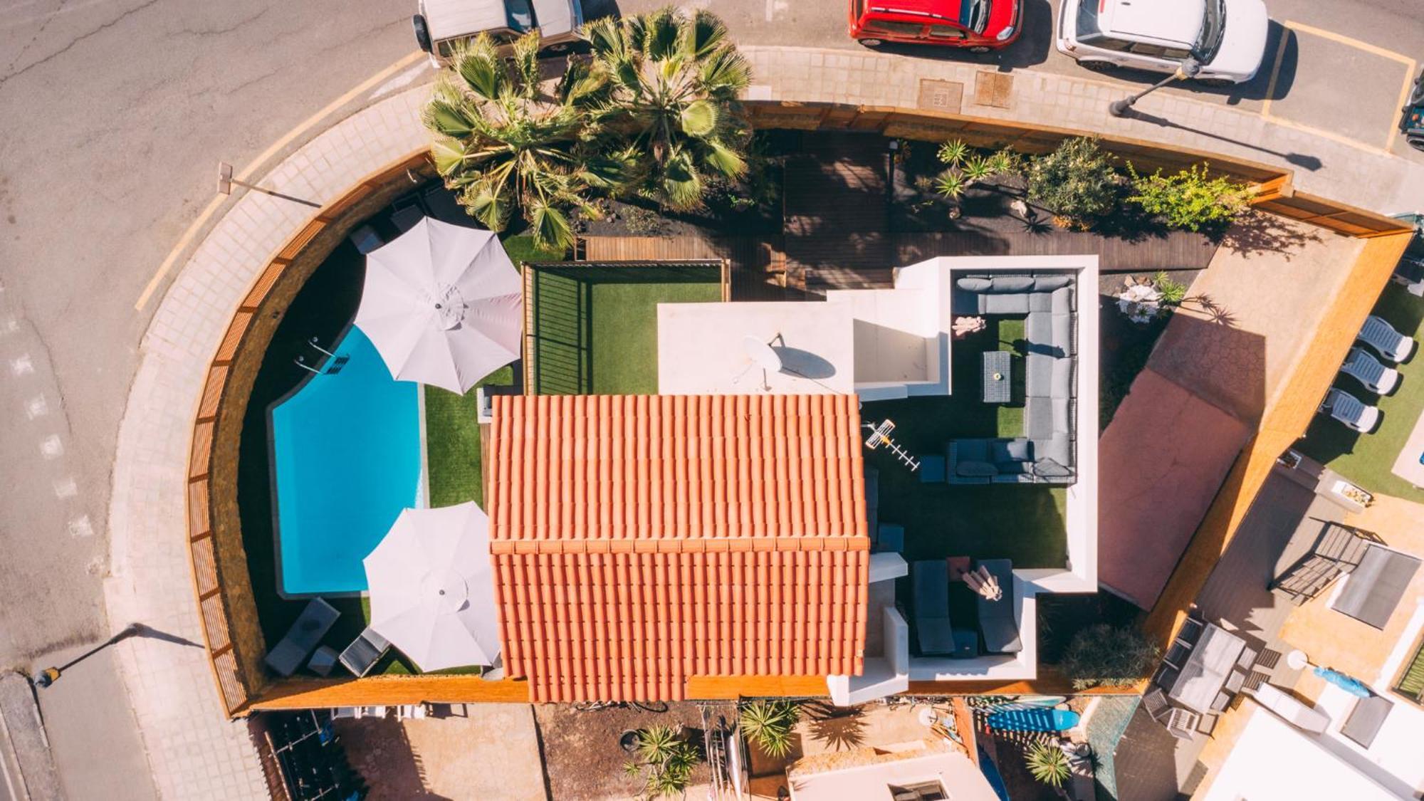 Paradise Beach House: Piscina Privada, Playa 100M Corralejo Exterior photo